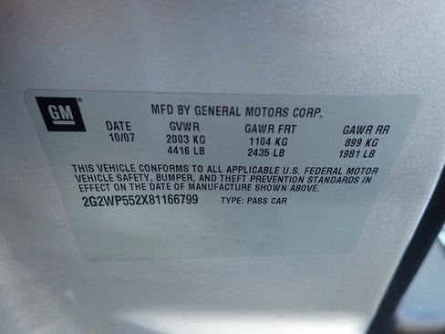 Used 2008 Pontiac Grand Prix SE image 16