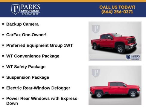 Certified 2025 Chevrolet Silverado 2500 W/T w/ WT/CX Safety Package AWD/4WD image 5