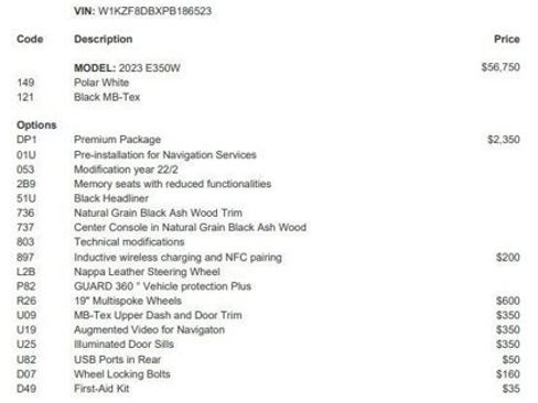 Certified 2023 Mercedes-Benz E 350 Sedan image 4