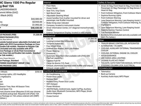 Certified 2024 GMC Sierra 1500 Pro w/ Pro Value Package image 4