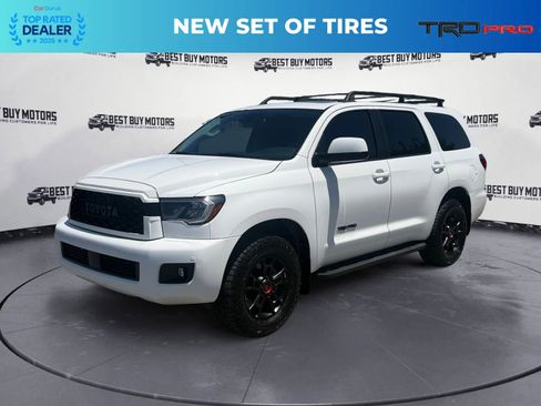 Used 2020 Toyota Sequoia TRD Pro w/ Carpet Mat Package (TMS) AWD/4WD image 3