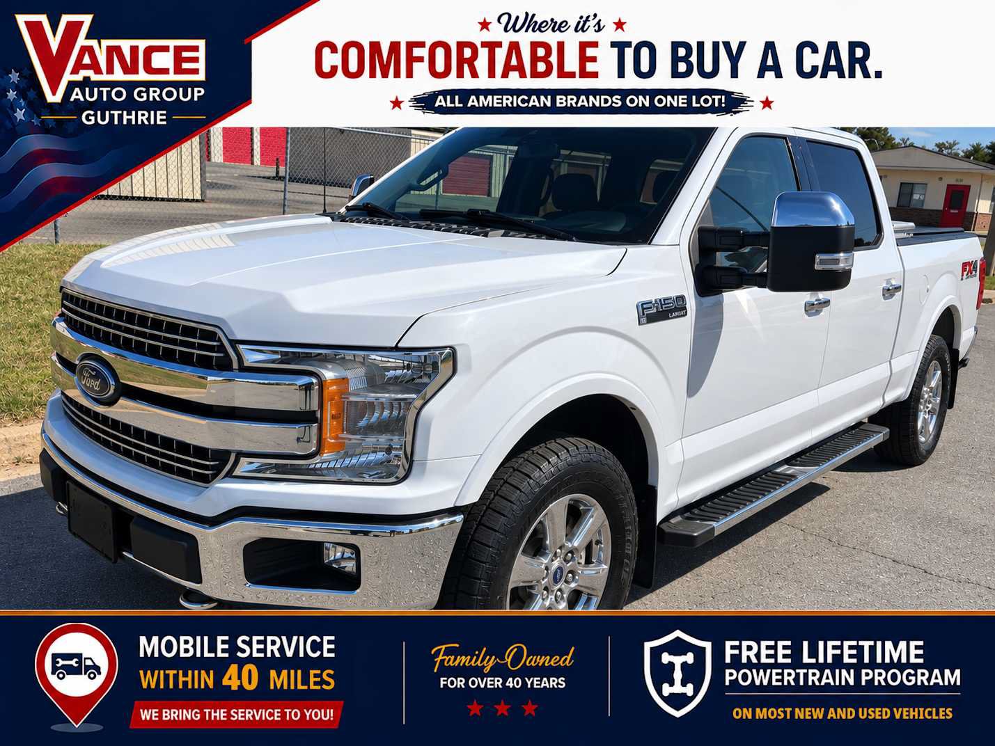 Used 2019 Ford F150 Lariat AWD/4WD image 1