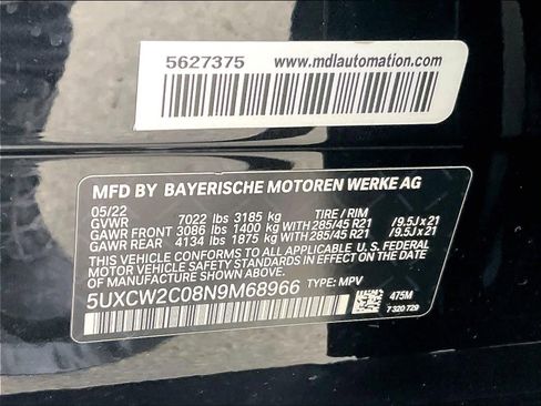 Used 2022 BMW X7 xDrive40i w/ M Sport Package image 37