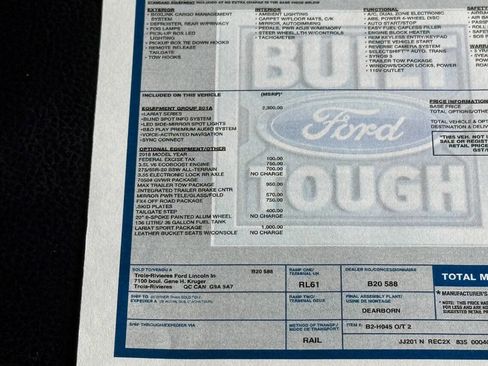 Used 2018 Ford F150 Lariat w/ Equipment Group 501A Mid image 38