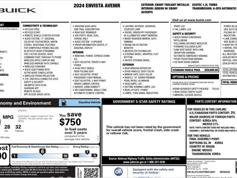 Used 2024 Buick Envista Avenir FWD image 16