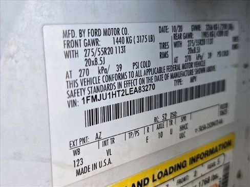 Used 2020 Ford Expedition XLT w/ Equipment Group 201A RWD image 18