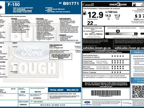 Used 2024 Ford F150 Tremor w/ Equipment Group 402A High image 9