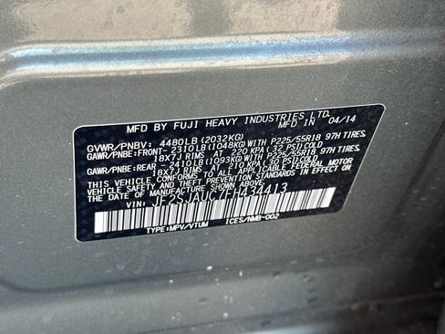 Used 2015 Subaru Forester 2.5i Touring w/ Protection Package #2 AWD/4WD image 40