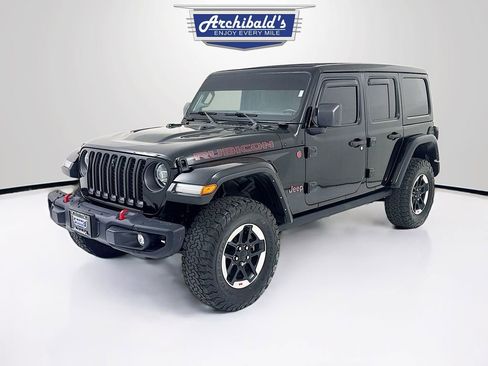 Used 2022 Jeep Wrangler Unlimited Rubicon w/ Steel Bumper Group AWD/4WD image 3