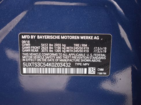 Used 2019 BMW X3 M40i w/ Premium Package image 42