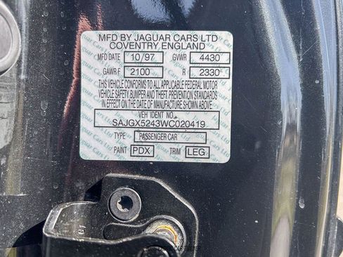 Used 1998 Jaguar XK8 Coupe image 61