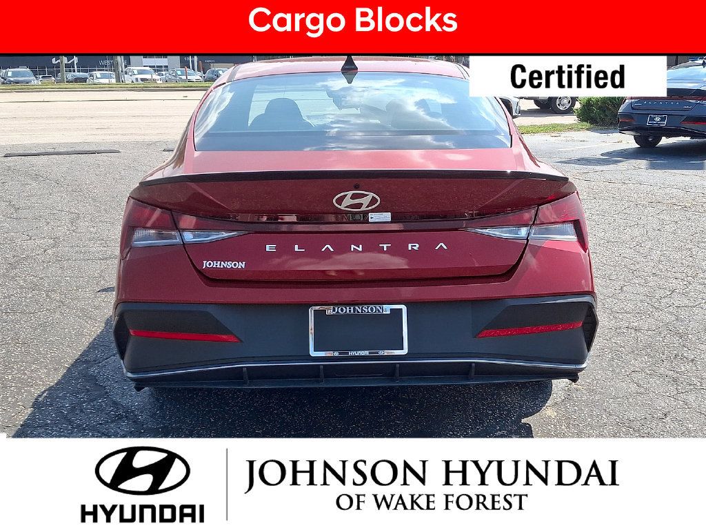 Certified 2025 Hyundai Elantra Sport w/ Cargo Package FWD image 15