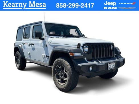 Used 2021 Jeep Wrangler Unlimited Sport AWD/4WD image 1
