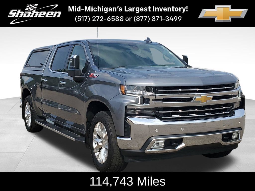 Used 2021 Chevrolet Silverado 1500 LTZ w/ Technology Package AWD/4WD image 2