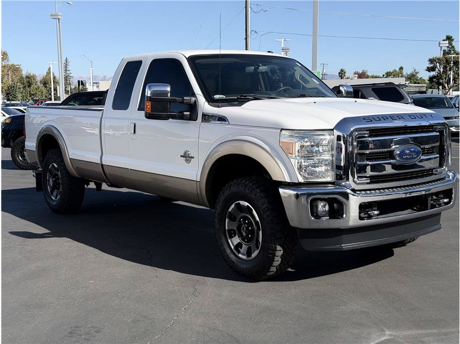 Used 2013 Ford F350 Lariat w/ Chrome Pkg AWD/4WD image 3
