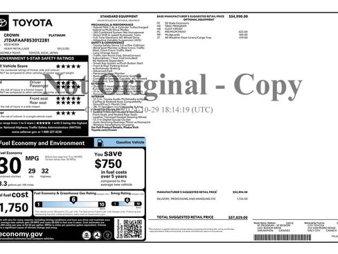 Used 2025 Toyota Crown Platinum image 4