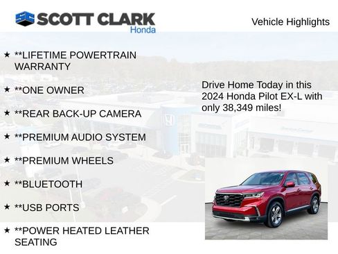 Used 2024 Honda Pilot EX-L image 11