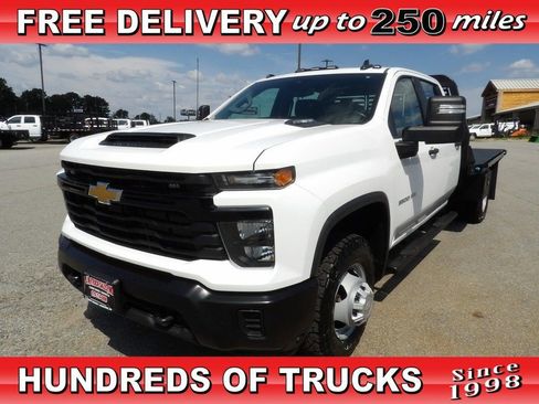 Used 2024 Chevrolet Silverado 3500 W/T w/ Snow Plow Prep Package image 1