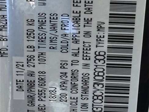 Used 2022 MAZDA CX-9 Touring image 35