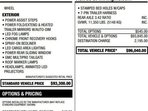 Certified 2025 GMC Sierra 2500 Denali Ultimate AWD/4WD image 2