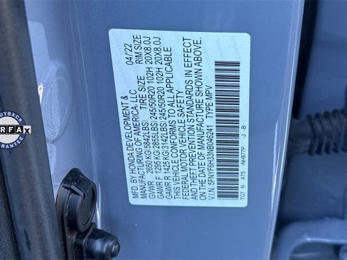 Used 2022 Honda Pilot Sport image 41