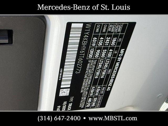 New 2026 Mercedes-Benz Sprinter 2500 image 15