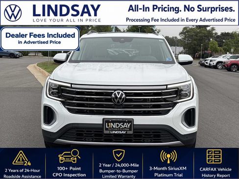 Used 2024 Volkswagen Atlas SE w/ Panoramic Sunroof Package AWD/4WD image 8