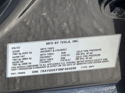 Used 2022 Tesla Model Y Performance image 35