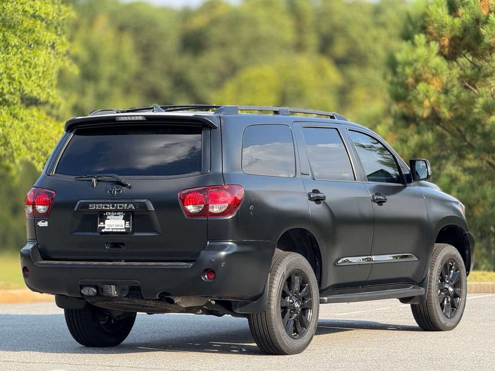 Used 2021 Toyota Sequoia Nightshade w/ Safety & Convenience Package RWD image 10