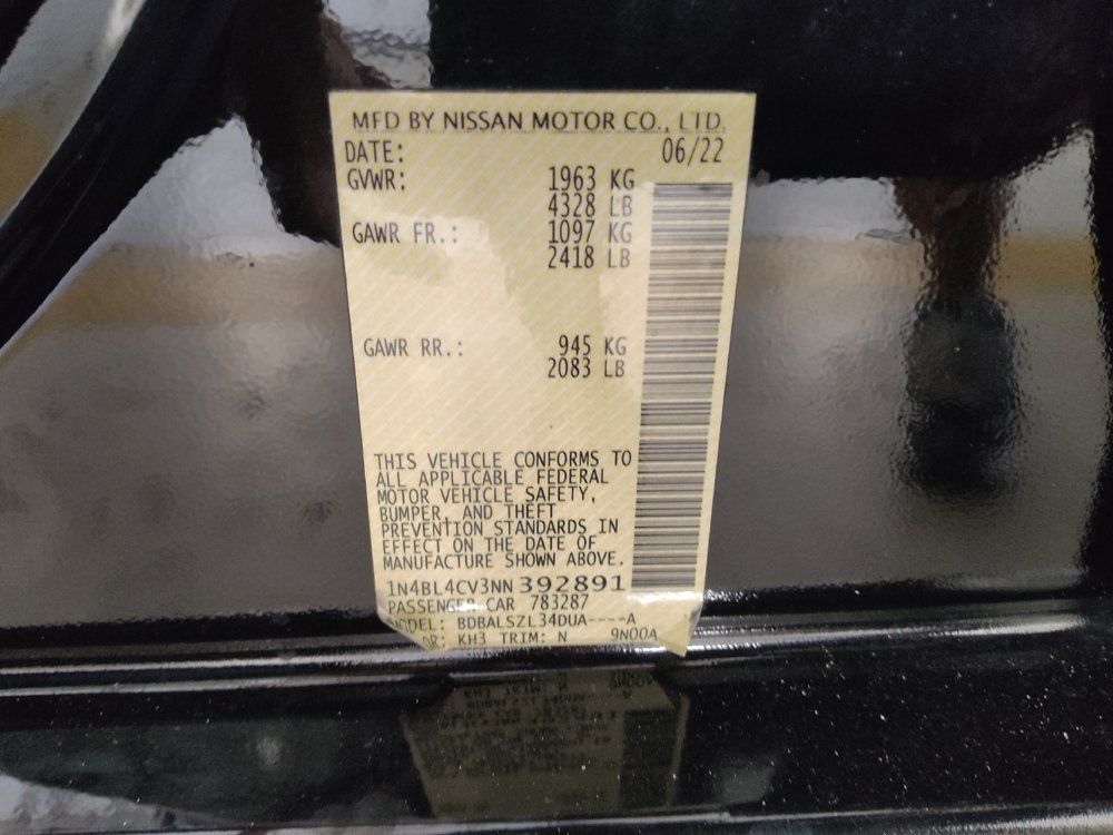 Used 2022 Nissan Altima 2.5 SR FWD image 33