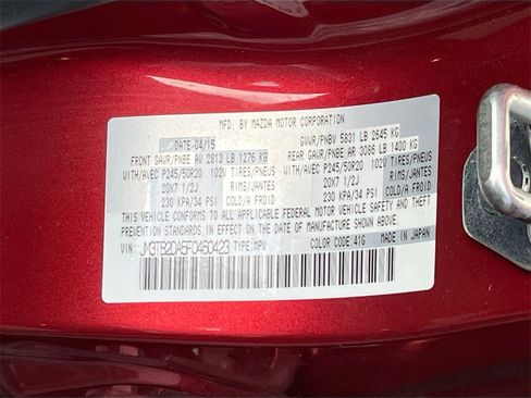 Used 2015 MAZDA CX-9 Grand Touring w/ GT Technology Package image 36