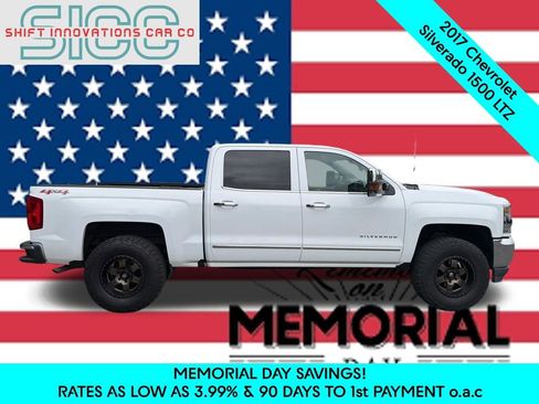 Used 2017 Chevrolet Silverado 1500 LTZ w/ Max Trailering Package AWD/4WD image 8