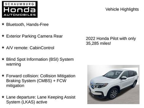 Used 2022 Honda Pilot EX-L image 7