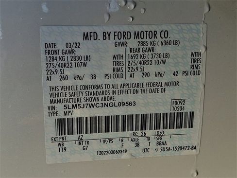 Used 2022 Lincoln Aviator Reserve w/ Equipment Group 201A image 28