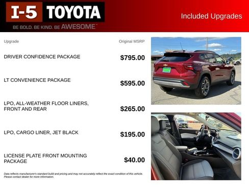 Used 2025 Chevrolet Trax LT w/ Driver Confidence Package FWD image 14