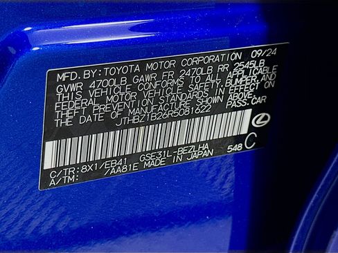 Used 2024 Lexus IS 350 F Sport w/ Accessory Package 2 RWD image 12