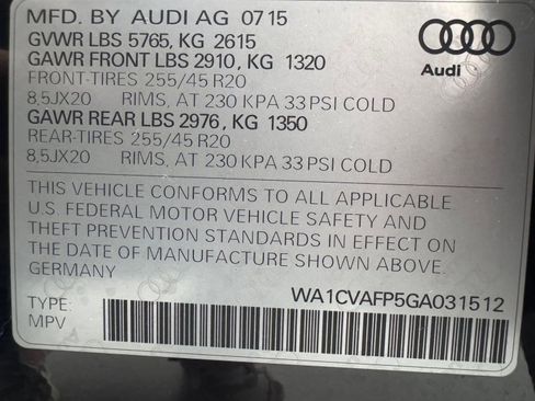 Used 2016 Audi Q5 TDI Premium Plus w/ Technology Package image 19