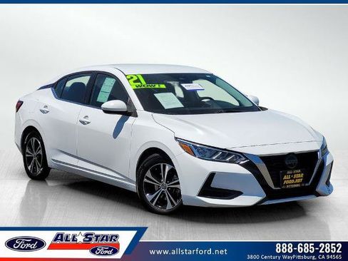 Used 2021 Nissan Sentra SV FWD image 1