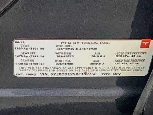 Used 2019 Tesla Model X AWD/4WD image 31