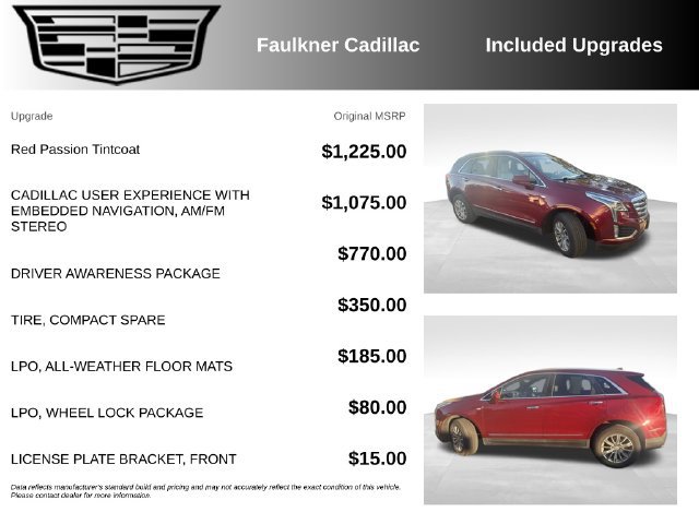 Used 2018 Cadillac XT5 Luxury w/ Driver Awareness Package FWD image 9
