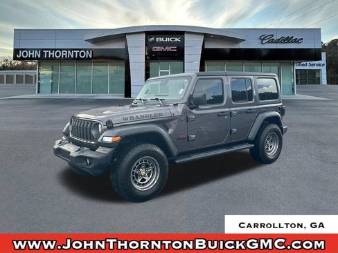 Used 2025 Jeep Wrangler Unlimited Sport AWD/4WD image 1