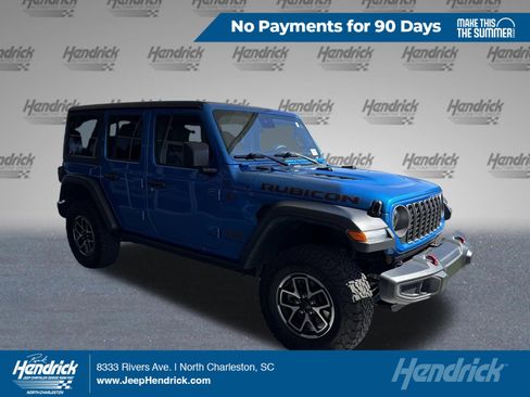 Used 2025 Jeep Wrangler Unlimited Rubicon AWD/4WD image 1