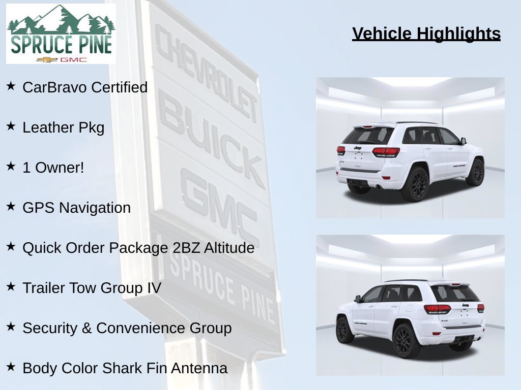 Used 2020 Jeep Grand Cherokee Altitude AWD/4WD image 9