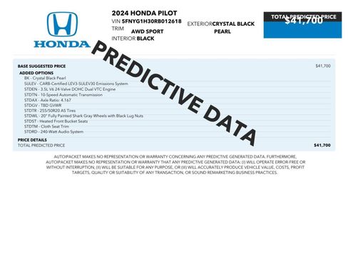 Used 2024 Honda Pilot Sport image 2
