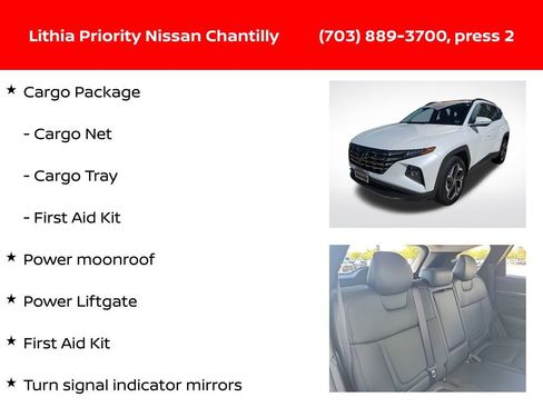 Used 2022 Hyundai Tucson Limited w/ Cargo Package image 12