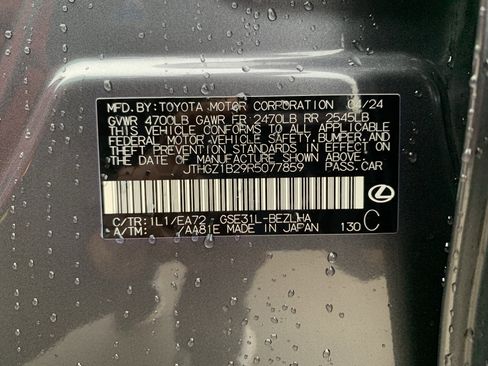 Used 2024 Lexus IS 350 F Sport w/ Navigation Package image 36