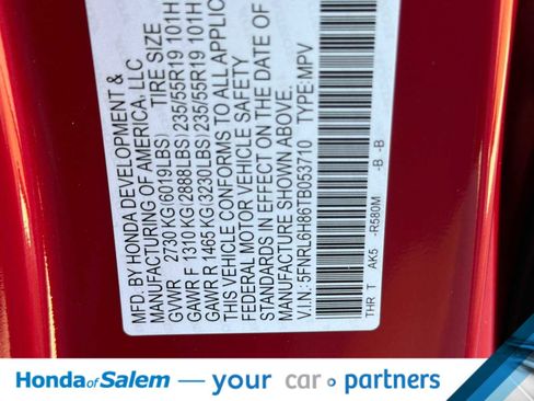 New 2026 Honda Odyssey Touring image 31