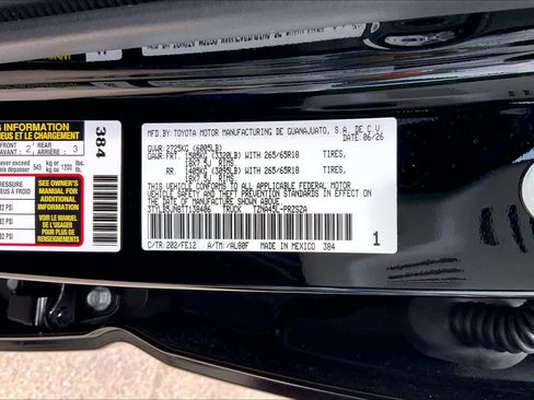 Used 2026 Toyota Tacoma TRD Sport AWD/4WD image 34