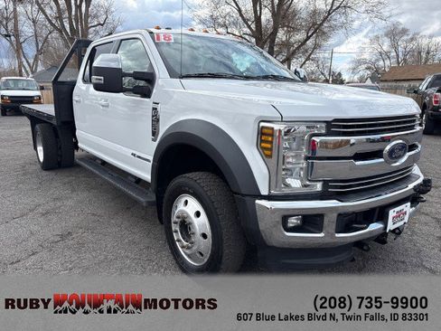 Used 2018 Ford F450 Lariat w/ Lariat Value Package AWD/4WD image 1