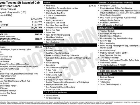 Used 2022 Toyota Tacoma SR w/ SX Package image 10